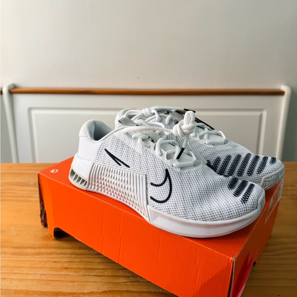 Nike Metcon White and Black Sneakers